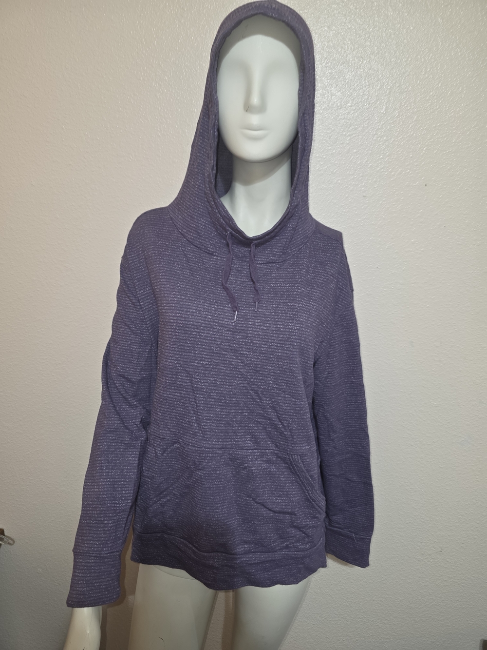 Champion Pastel Lavender/Purple Pullover Hoodie Size L